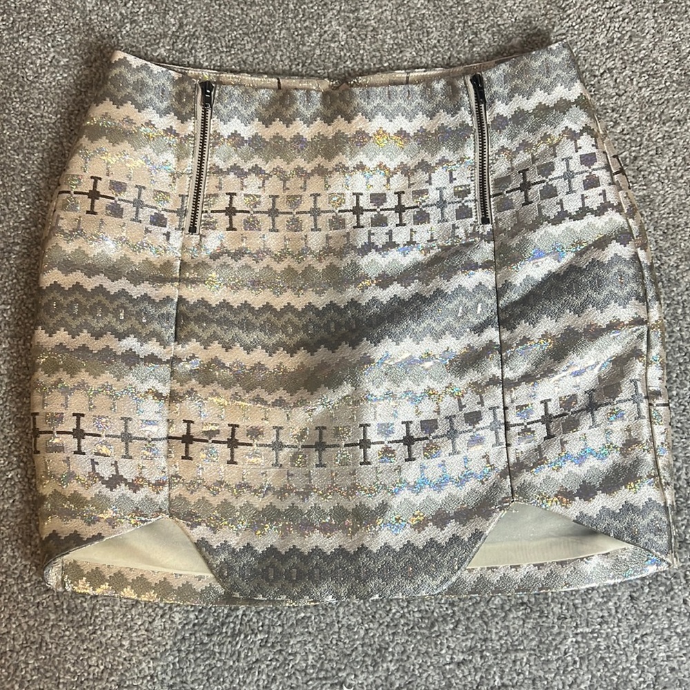 Champagne sparkle skirt